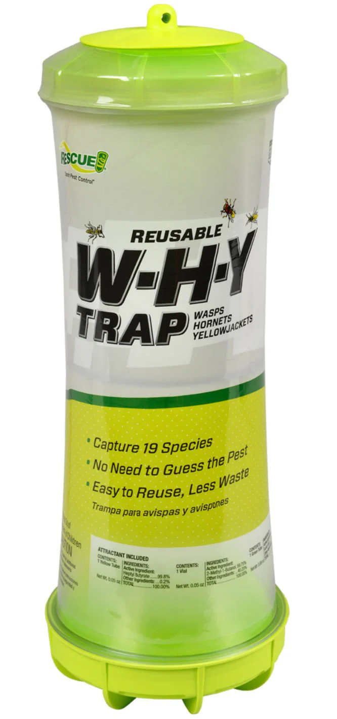 W-H-Y Traps (& Refills) for Wasps, Hornets, and Yellowjackets - Pet's Shop
