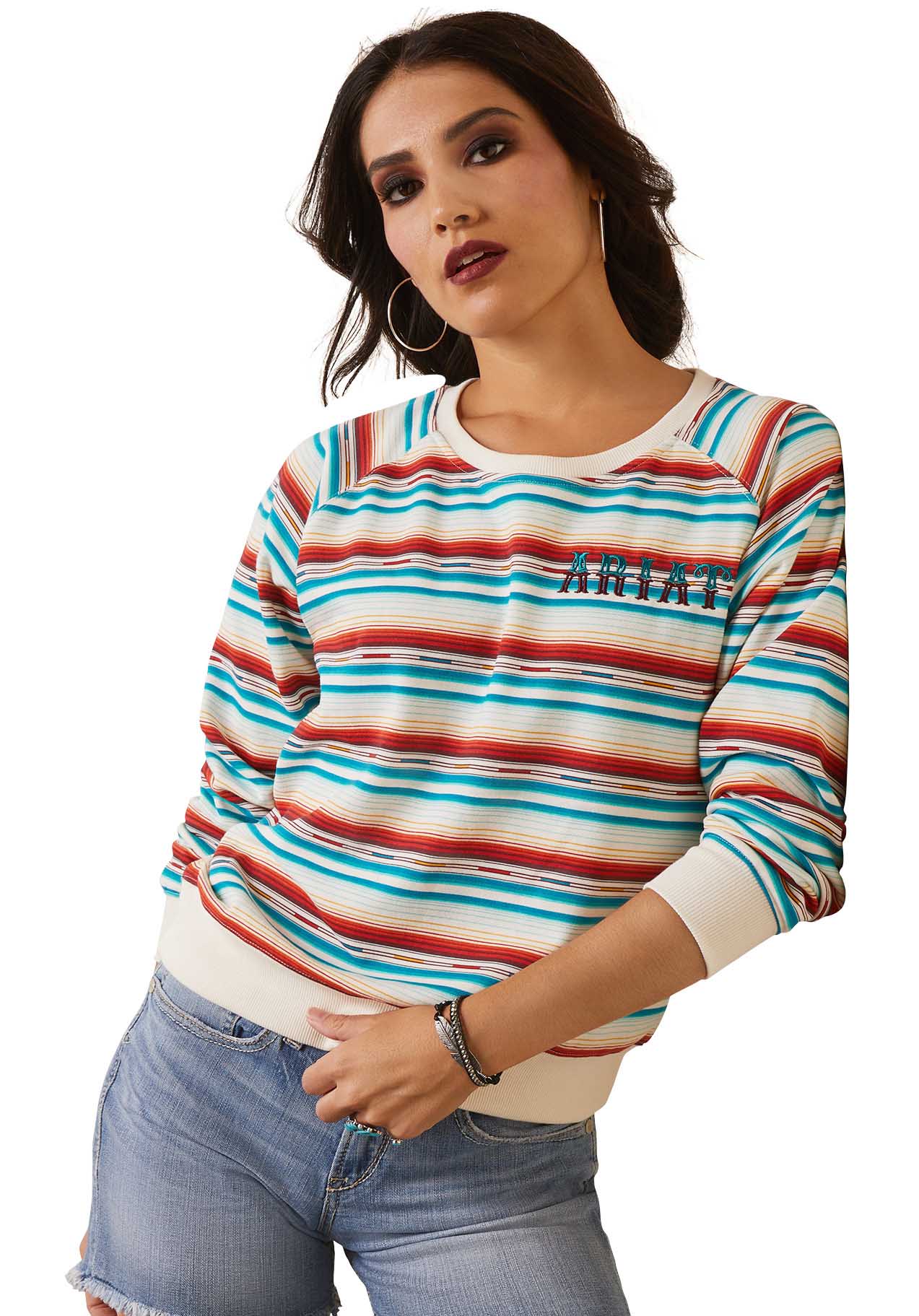 Ariat Women's R.E.A.L. Rosa Serape Sweatshirt - Pet's Shop
