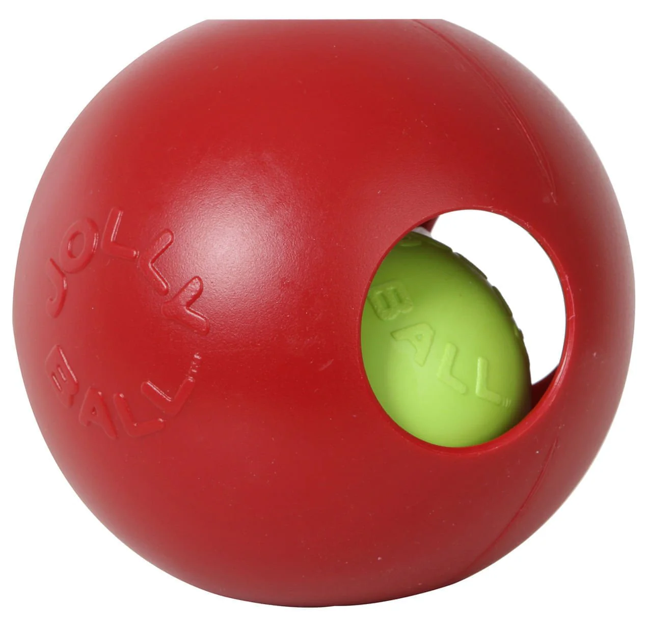 Ball-in-a-Ball Teaser Ball Dog Toy, 4.5