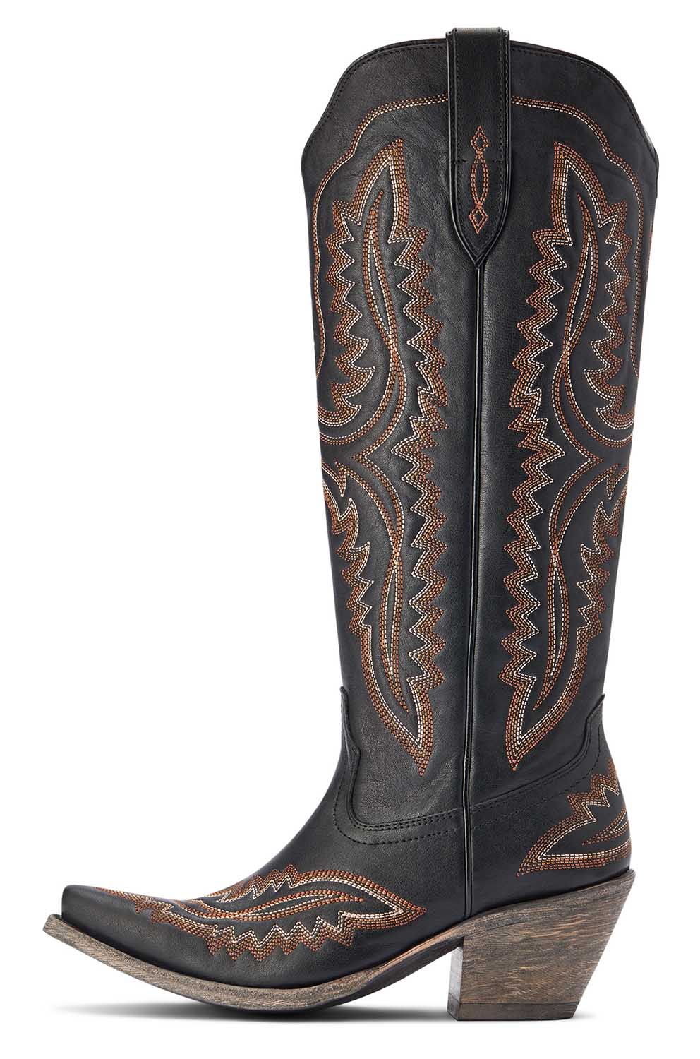 Ariat Women's Casanova Western Boot, Brooklyn Black - Pet's Shop