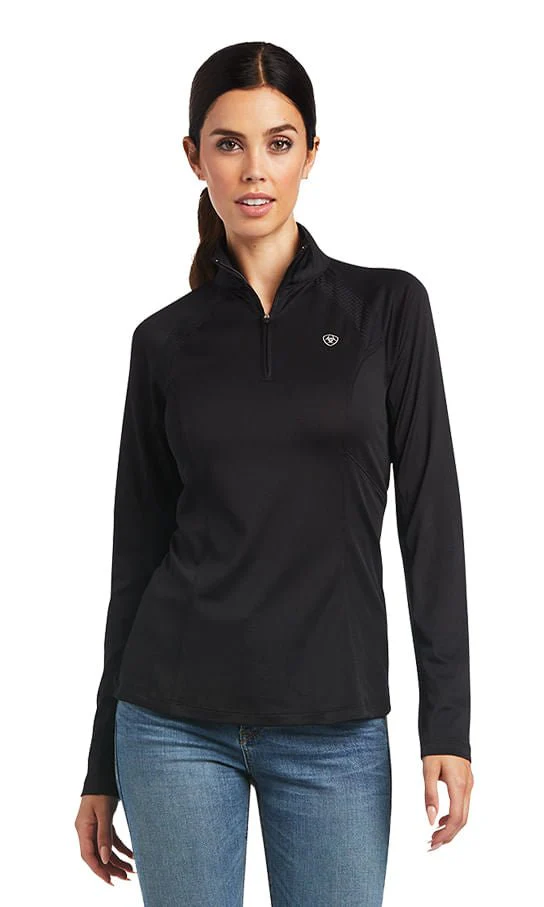 Women's Sunstopper 2.0 Baselayer, Black - Pet's Shop