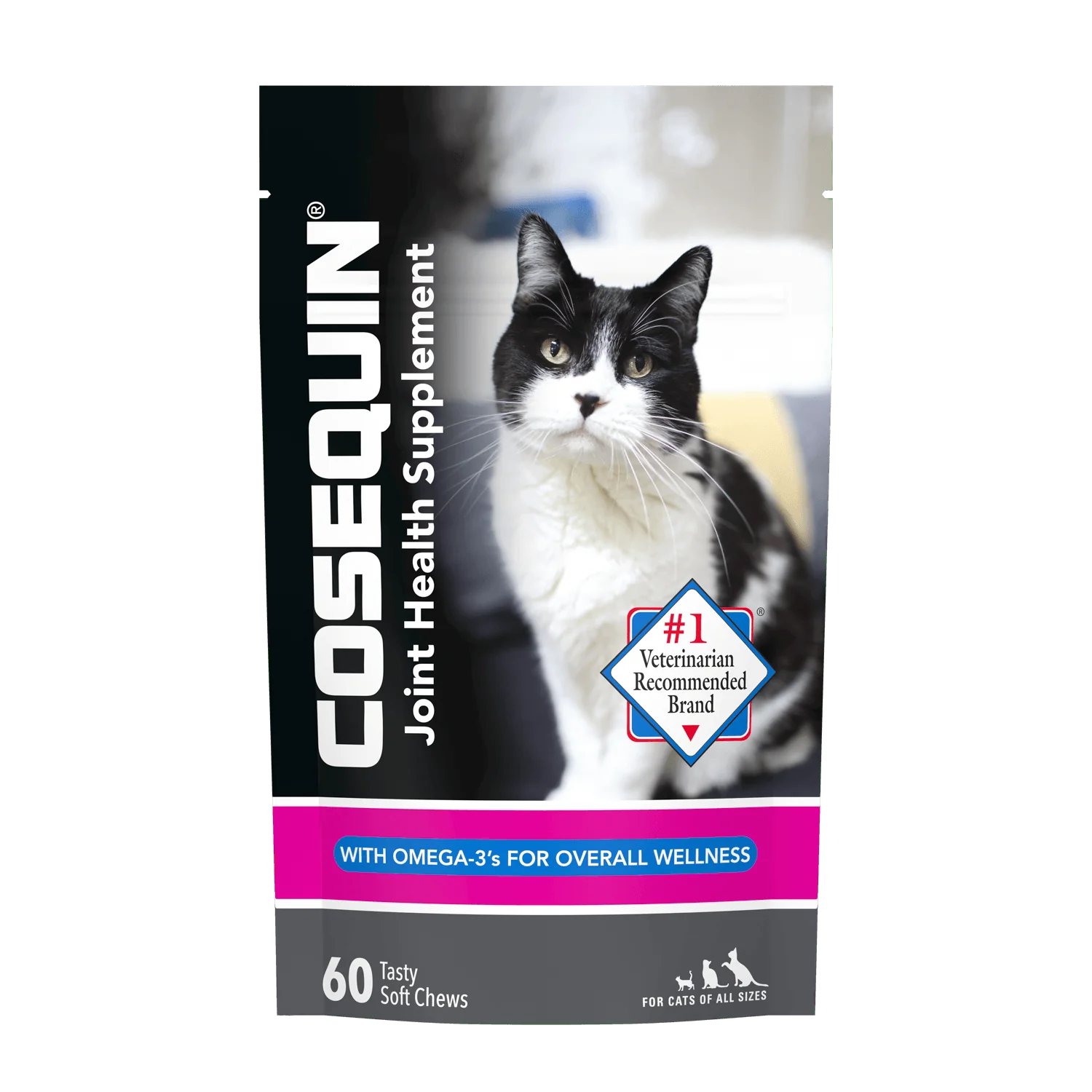 Nutramax Cosequin Joint Health Supplement for Cats - With Glucosamine, Chondroitin, and Omega-3's - Pet's Shop