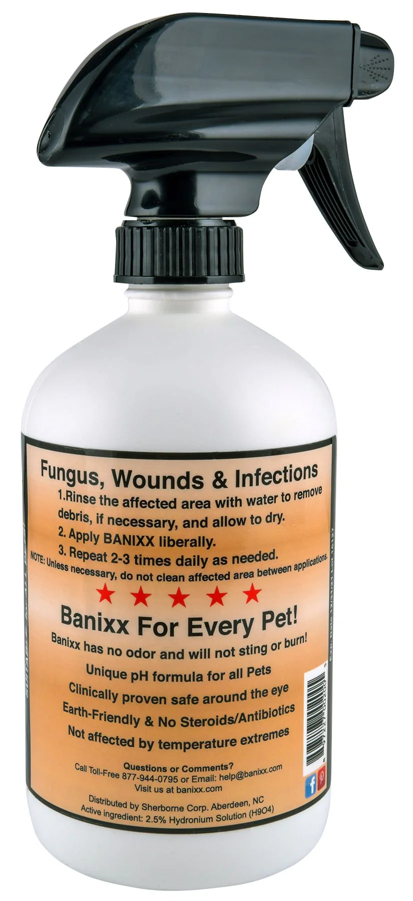 Banixx Horse & Pet Care Antibacterial & Antifungal Spray - Pet's Shop