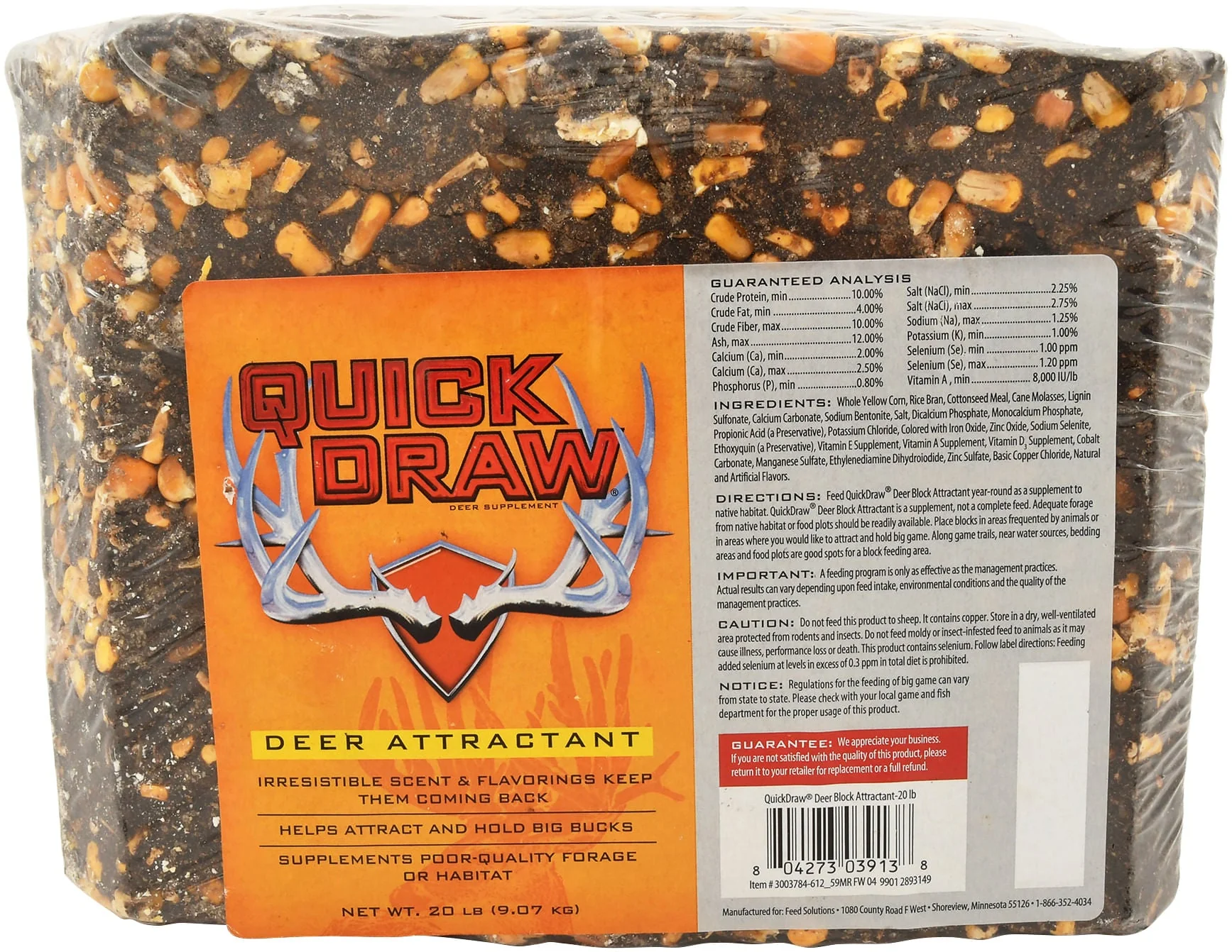 Purina Quickdraw Deer Block - Pet's Shop