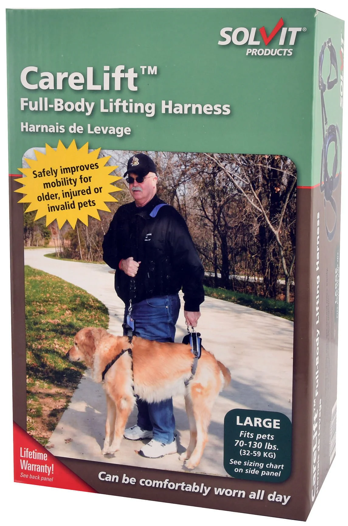 PetSafe Solvit CareLift Lifting Aid, Full Body - Pet's Shop