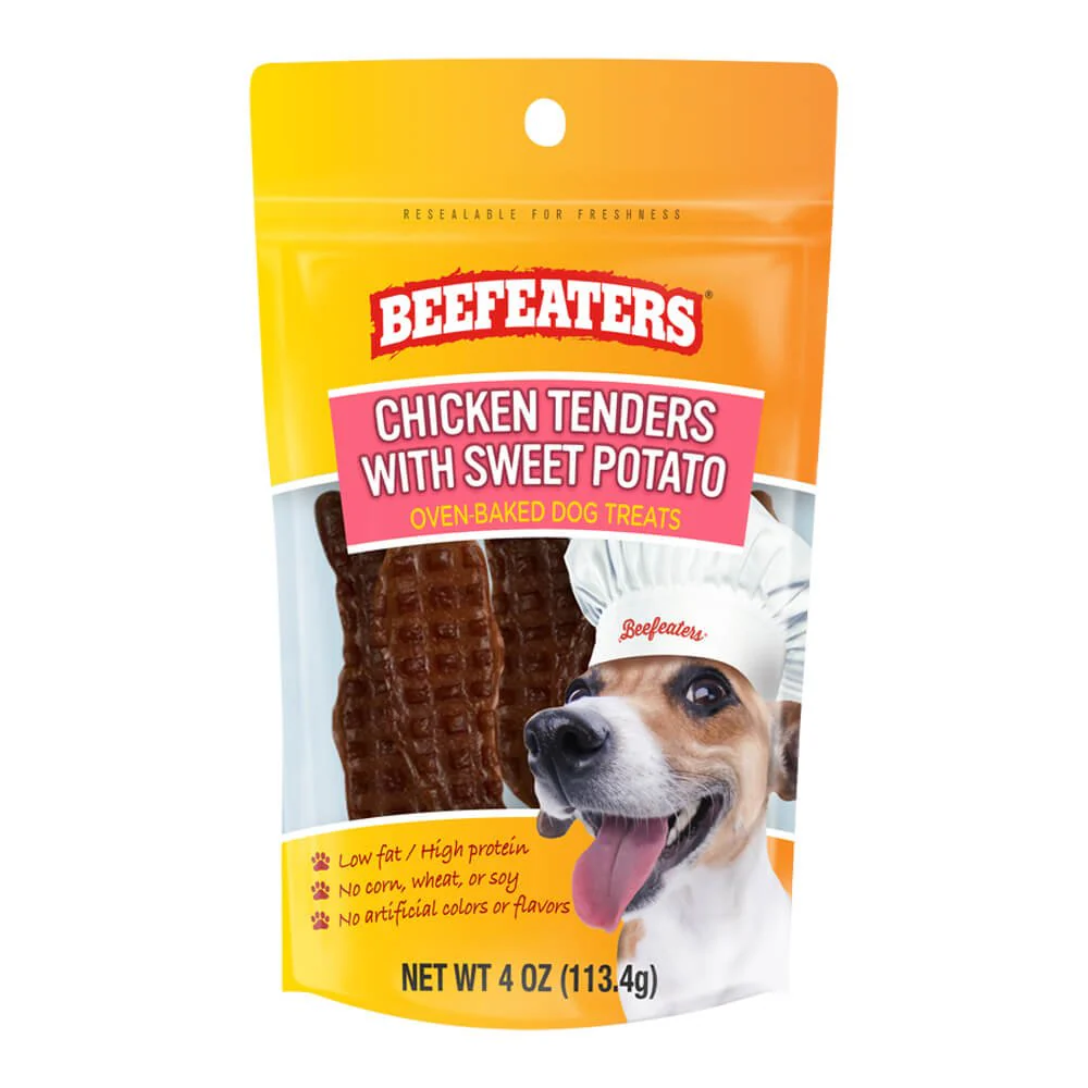 Beefeaters Chicken Tenders with Sweet Potato - Pet's Shop