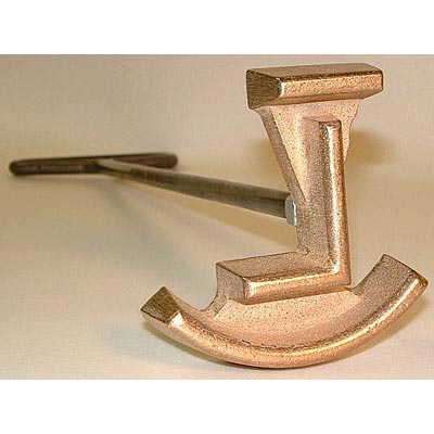 L-H Copper Alloy Freeze Branders Complete Set (0 to 9 or A to Z) for Livestock - Pet's Shop