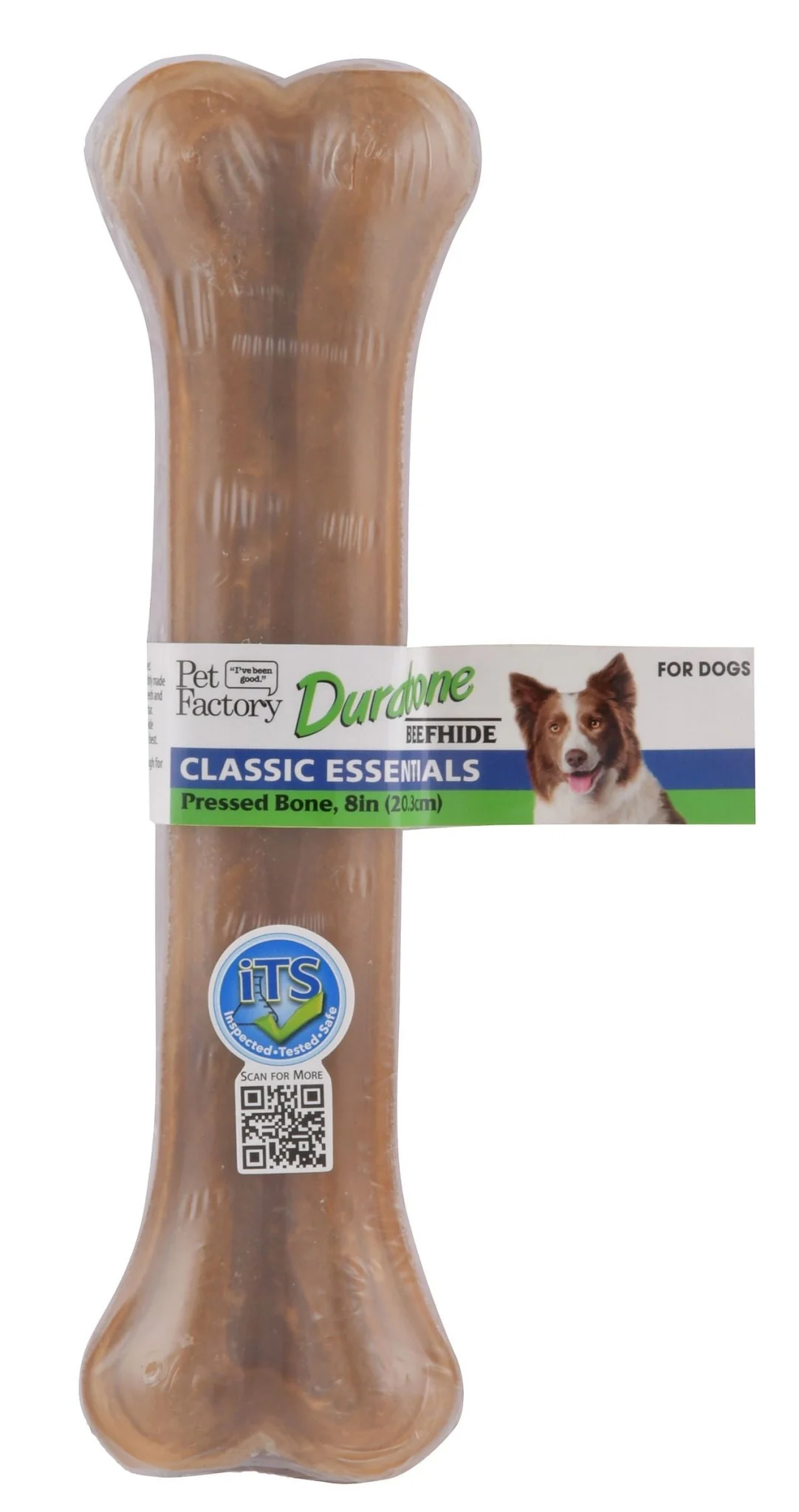 Pet Factory Natural Pressed Rawhide Bones - Pet's Shop
