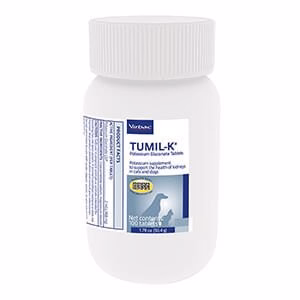Rx Tumil-K (potassium gluconate) Tablets for Cats & Dogs - Pet's Shop