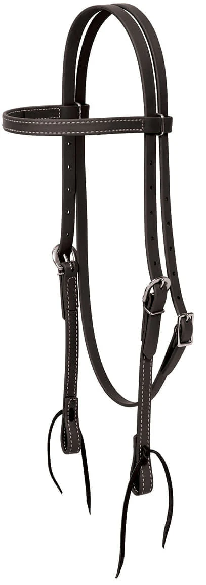 Weaver Brahma Webb Trail Gear Browband Headstall, Regular - Pet's Shop