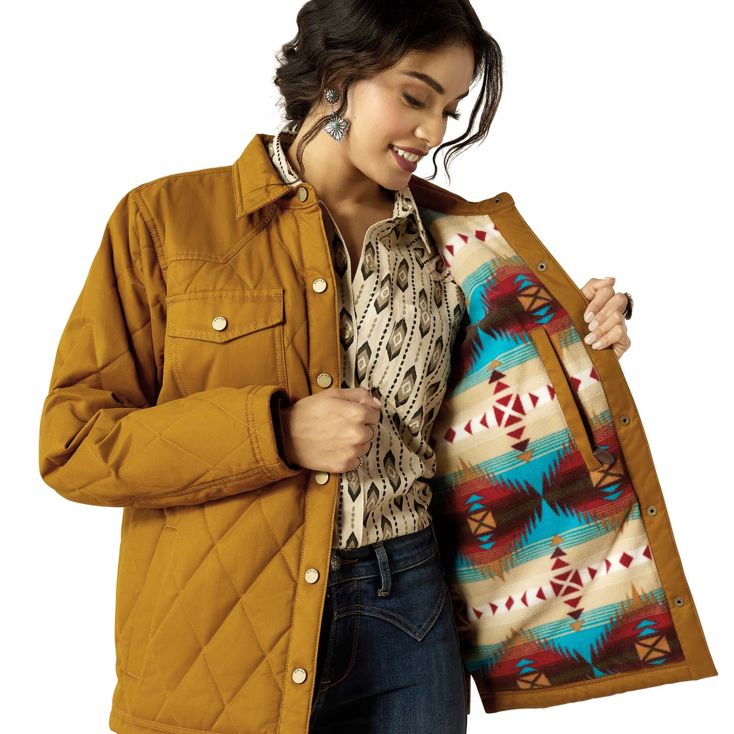 Ariat Women's Grizzly Quilted Barn Jacket - Pet's Shop