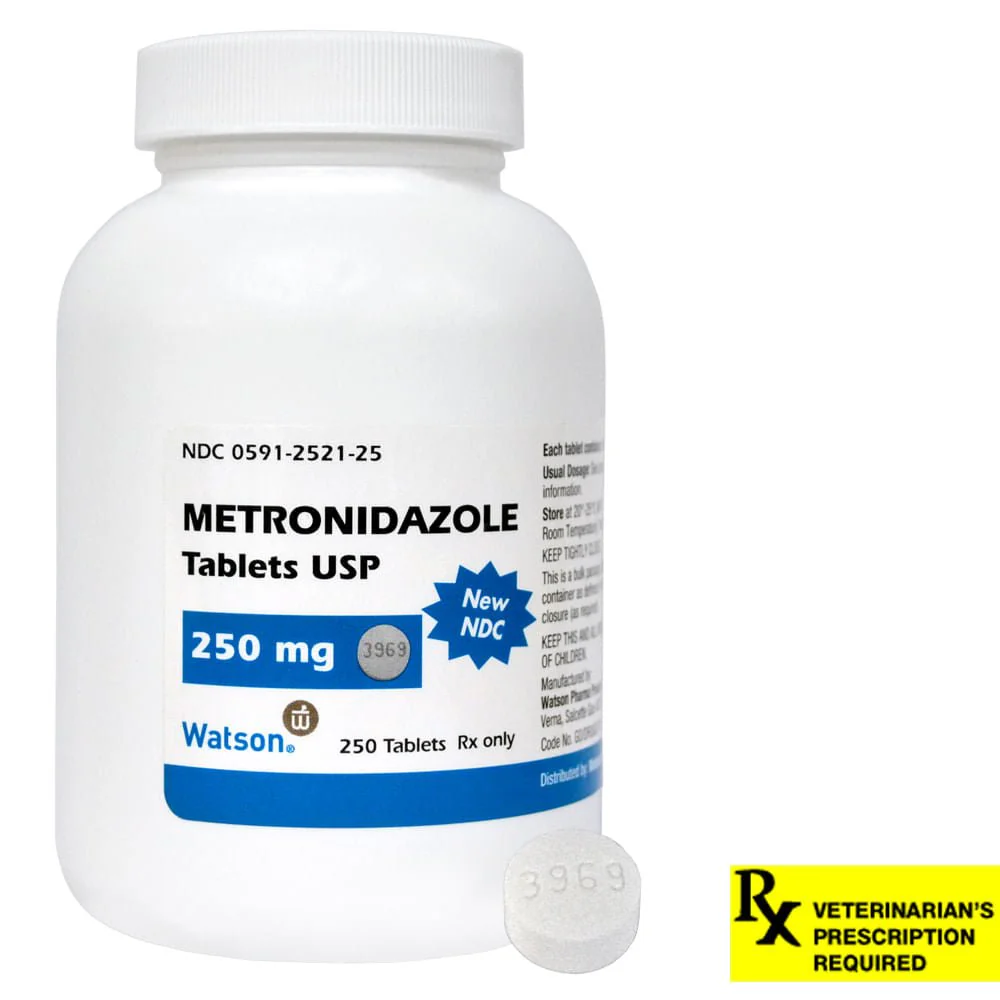 Rx Metronidazole (Generic) Tablets for Dogs & Cats - Pet's Shop