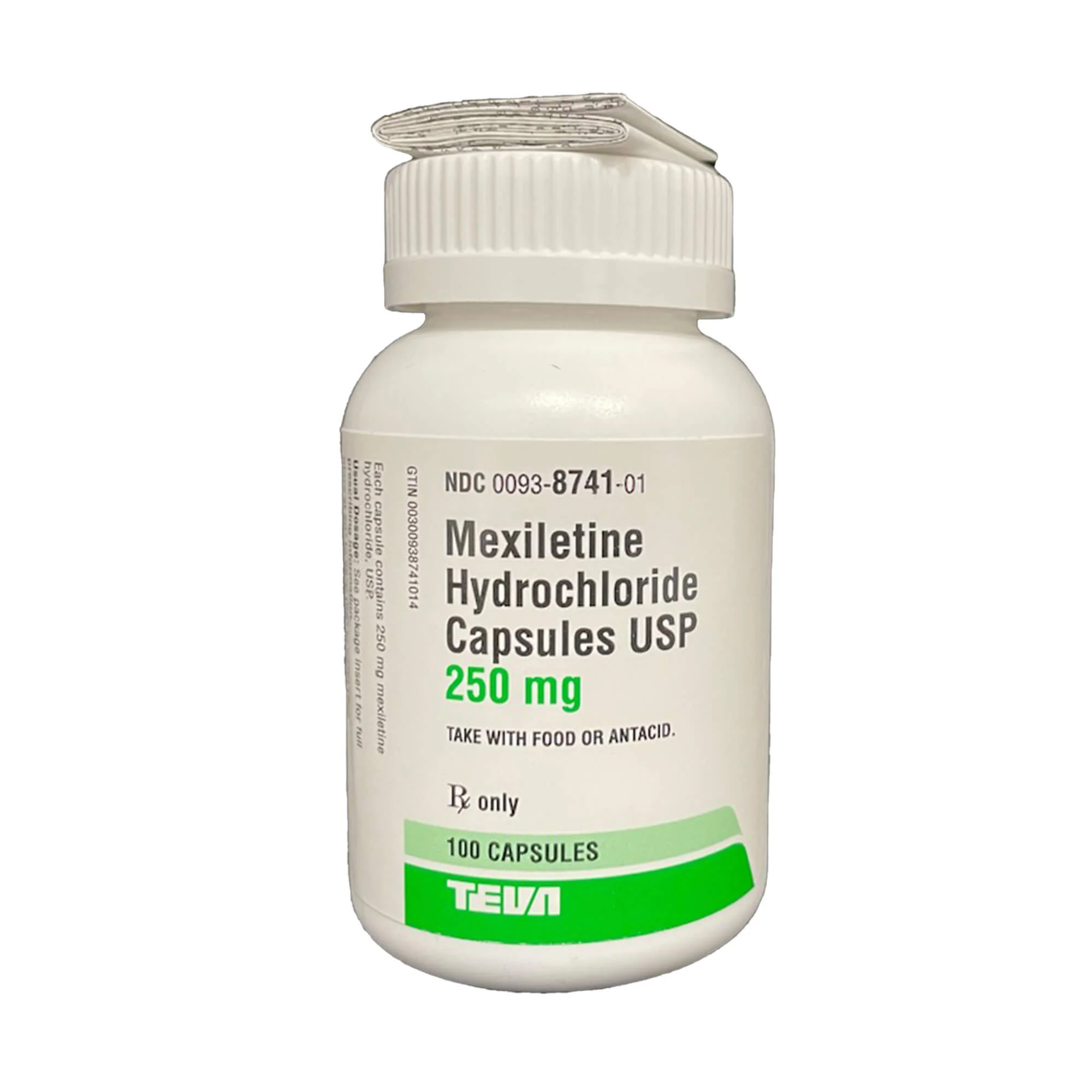 Rx Mexiletine, 250mg, 100 Capsules - Pet's Shop