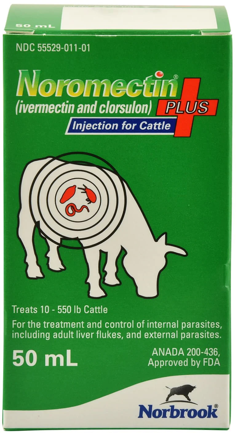 Noromectin Plus Injection Cattle Dewormer - Pet's Shop
