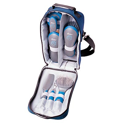 Oster 7-Piece Horse Grooming Tool Kit, Navy - Pet's Shop