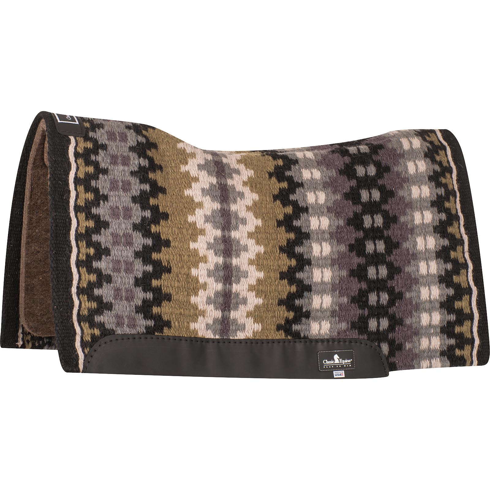 Classic Equine Contour Wool Top Alpaca Saddle Pad - Pet's Shop