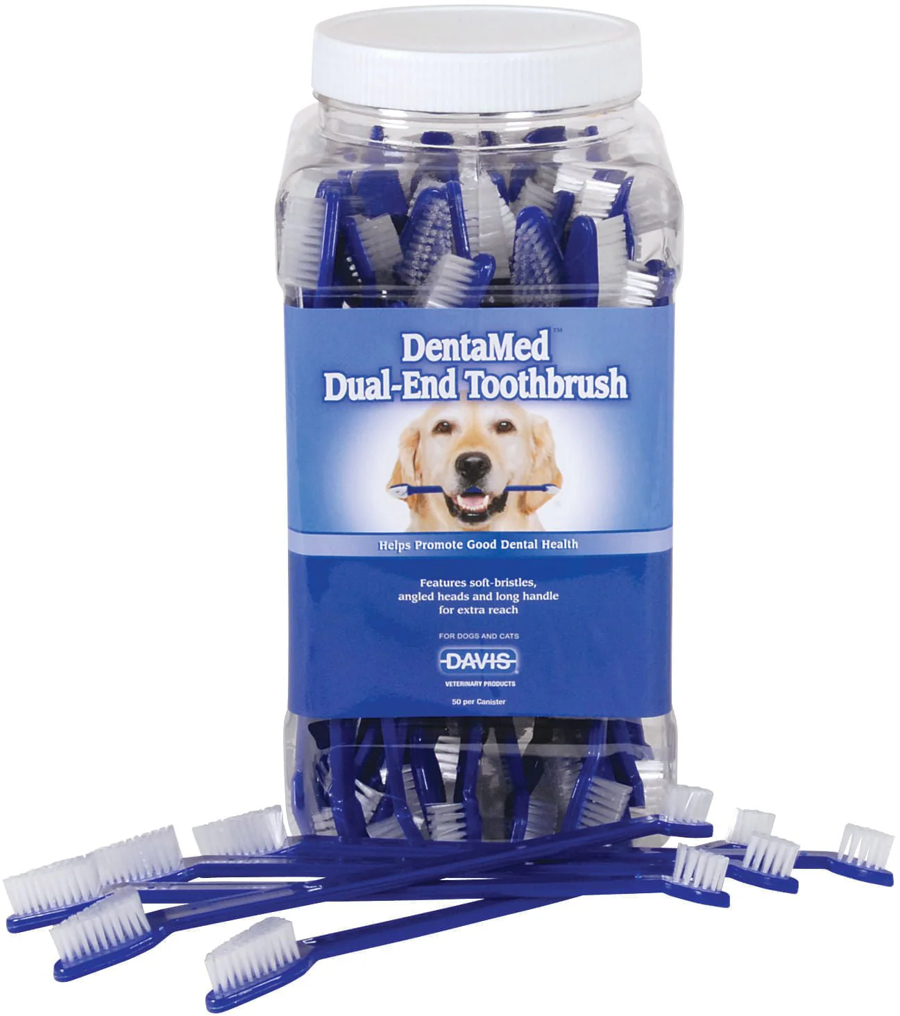 DentaMed Dual-End Toothbrush for Dogs & Cats - Pet's Shop