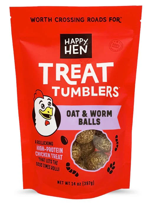 Happy Hen Treat Tumblers, Seed & Worm Balls, 14 oz - Pet's Shop
