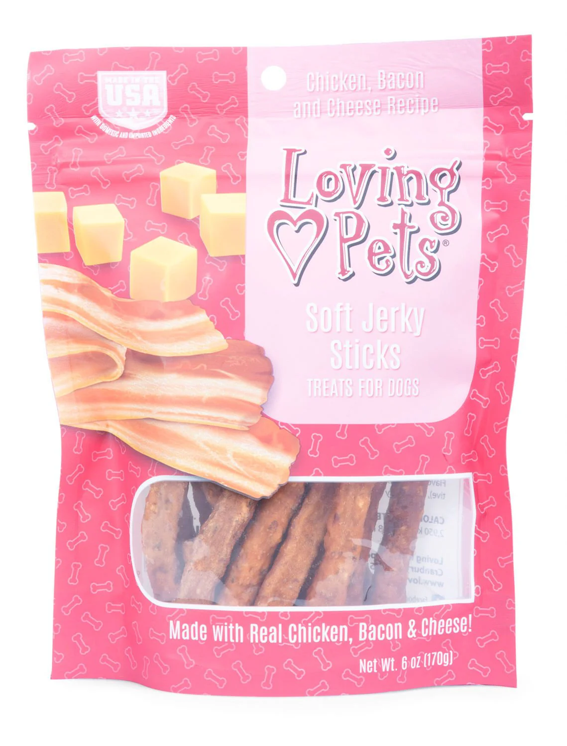 Loving Pets Soft Jerky Treats, 6 oz - Pet's Shop