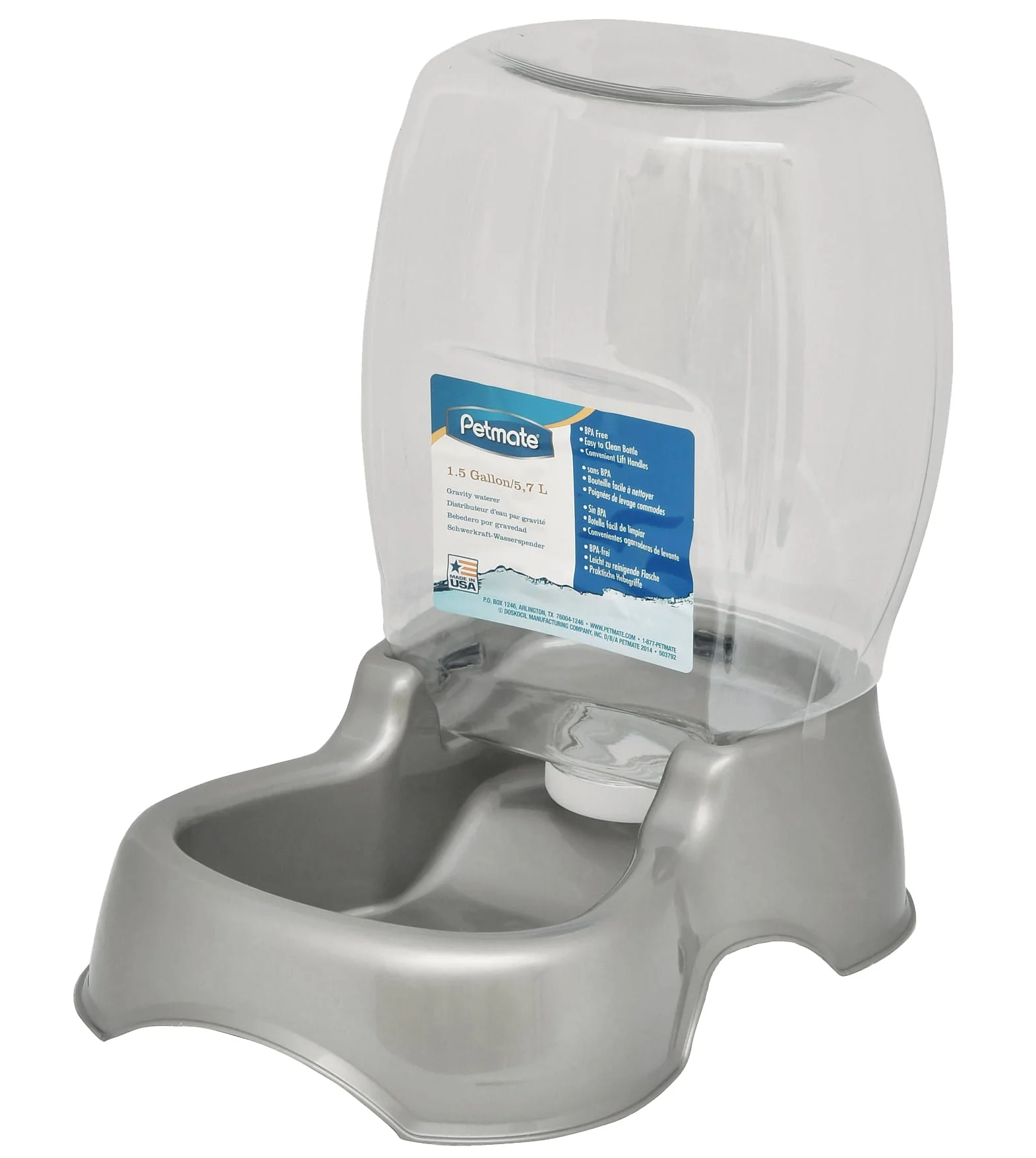 Petmate 1.5 Gallon Pet Cafe Waterer - Pet's Shop