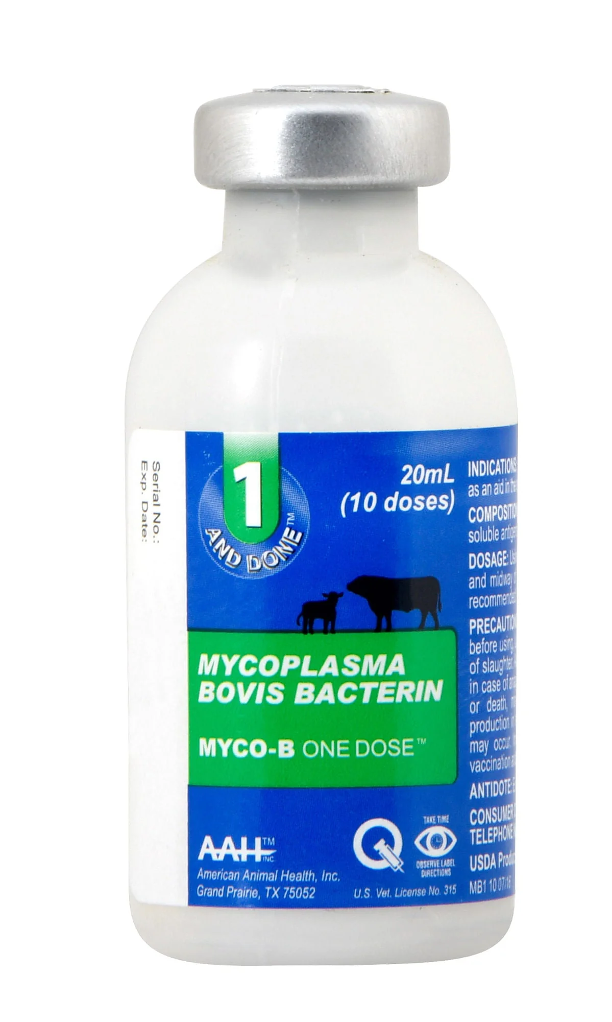 Myco-B One Dose, 1 And Done - Pet's Shop