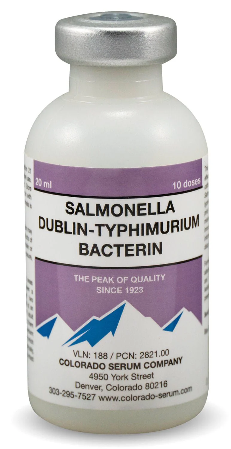 Salmonella Dublin-Typhimurium Bacterin - Pet's Shop