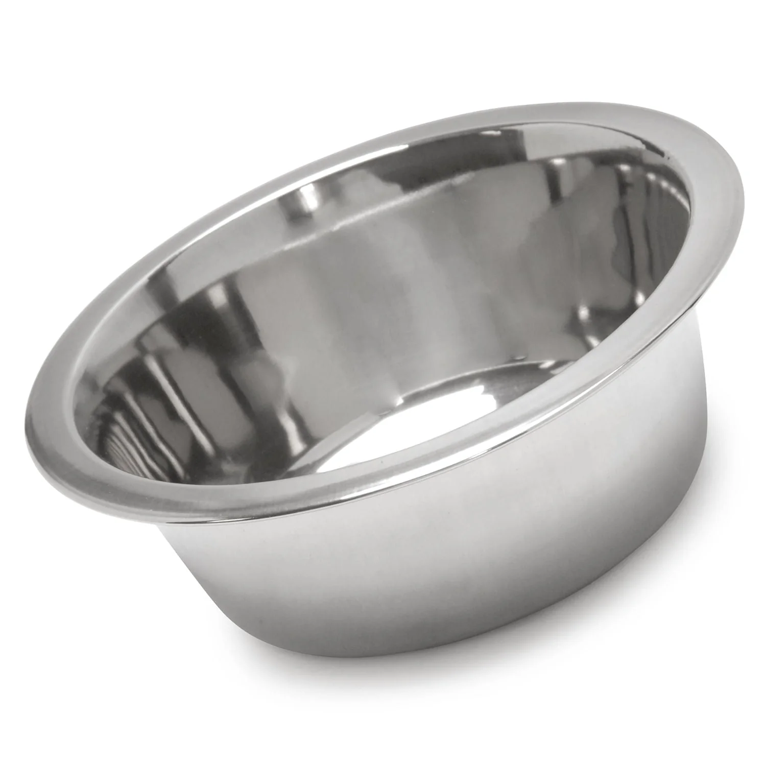 Standard-Weight Stainless Steel Food & Water Pet Bowls - Pet's Shop