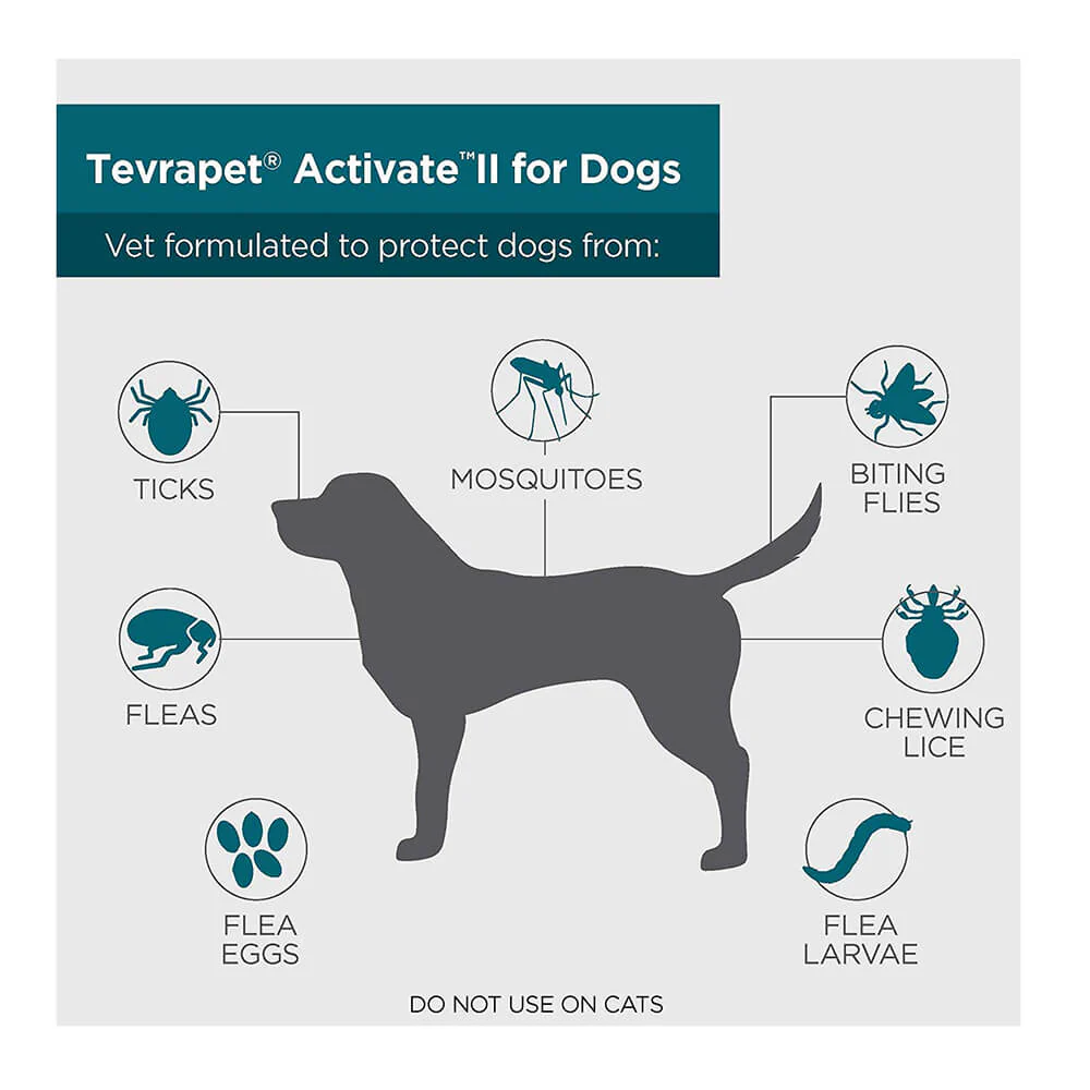 TevraPet Activate II, 4 Month Supply - Pet's Shop
