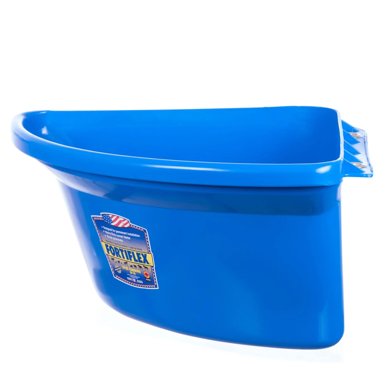 Fortiflex Corner Feeder 24 Quart (Colors) - Pet's Shop