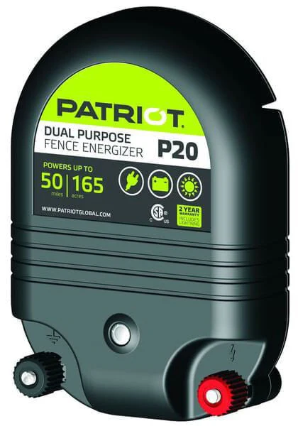 Patriot P20 Dual Purpose Energizer - Pet's Shop