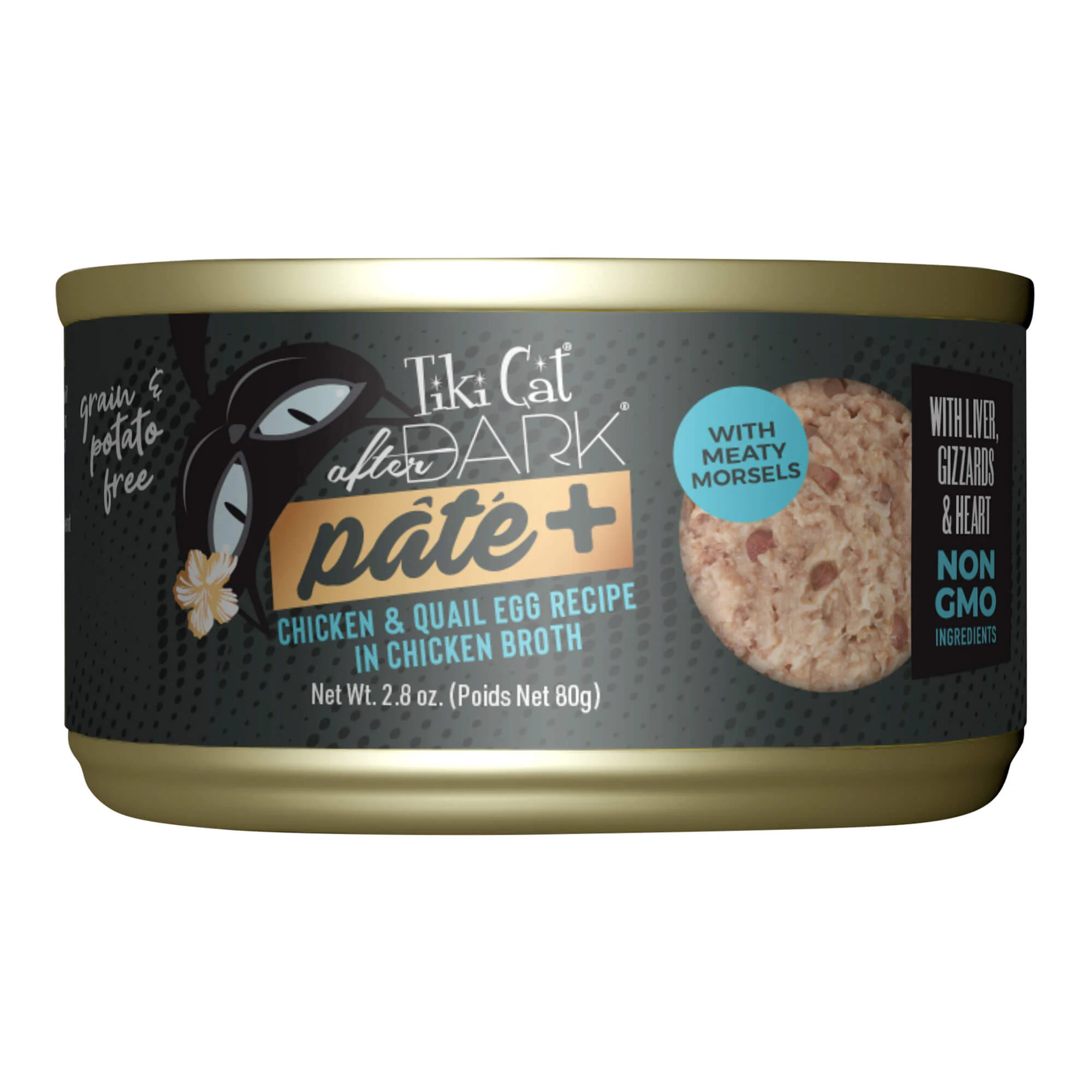 Tiki Cat After Dark Pate+ Chicken & Quail Egg - Pet's Shop