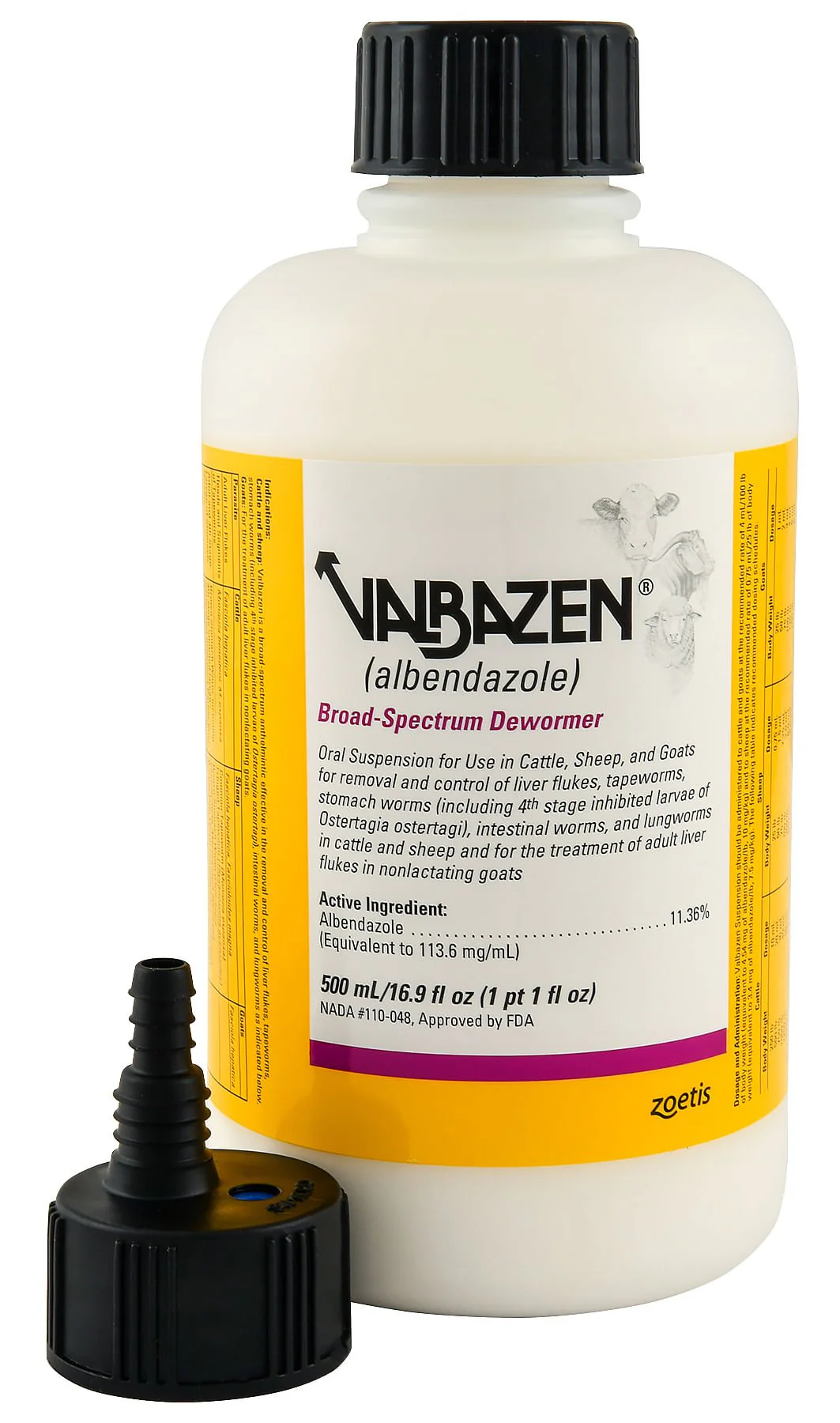 Valbazen Broad-Spectrum Oral Dewormer - Pet's Shop