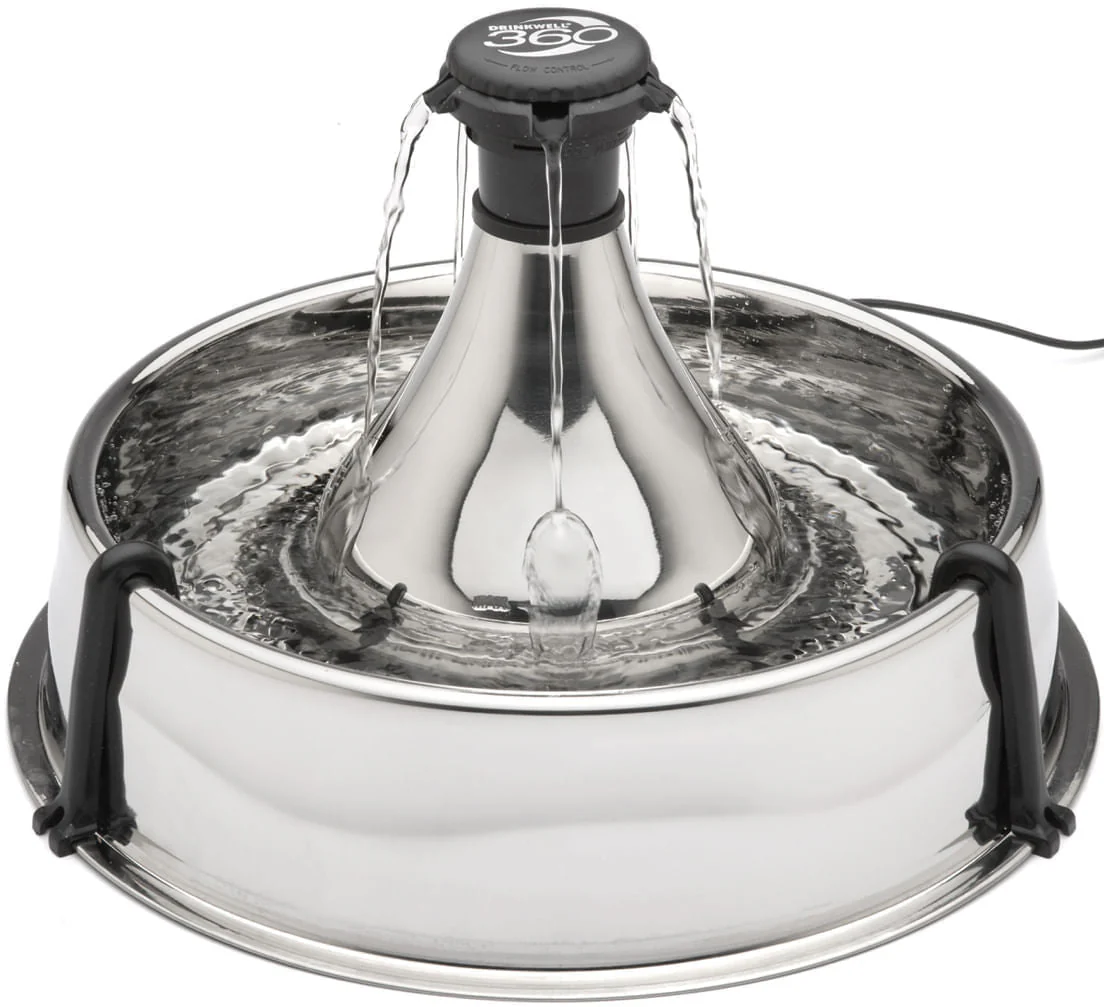 Drinkwell 360 Stainless Pet Fountain (& Replacement Filters) - Pet's Shop