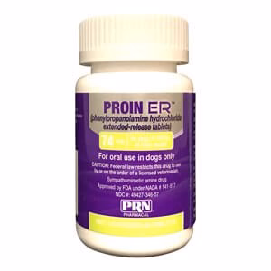 Rx Proin ER (phenylpropanolamine hydrochloride) Extended-Release Tablets for Dogs - Pet's Shop