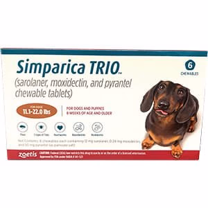 Simparica Trio Chewable Tablets for Dogs - Pet's Shop