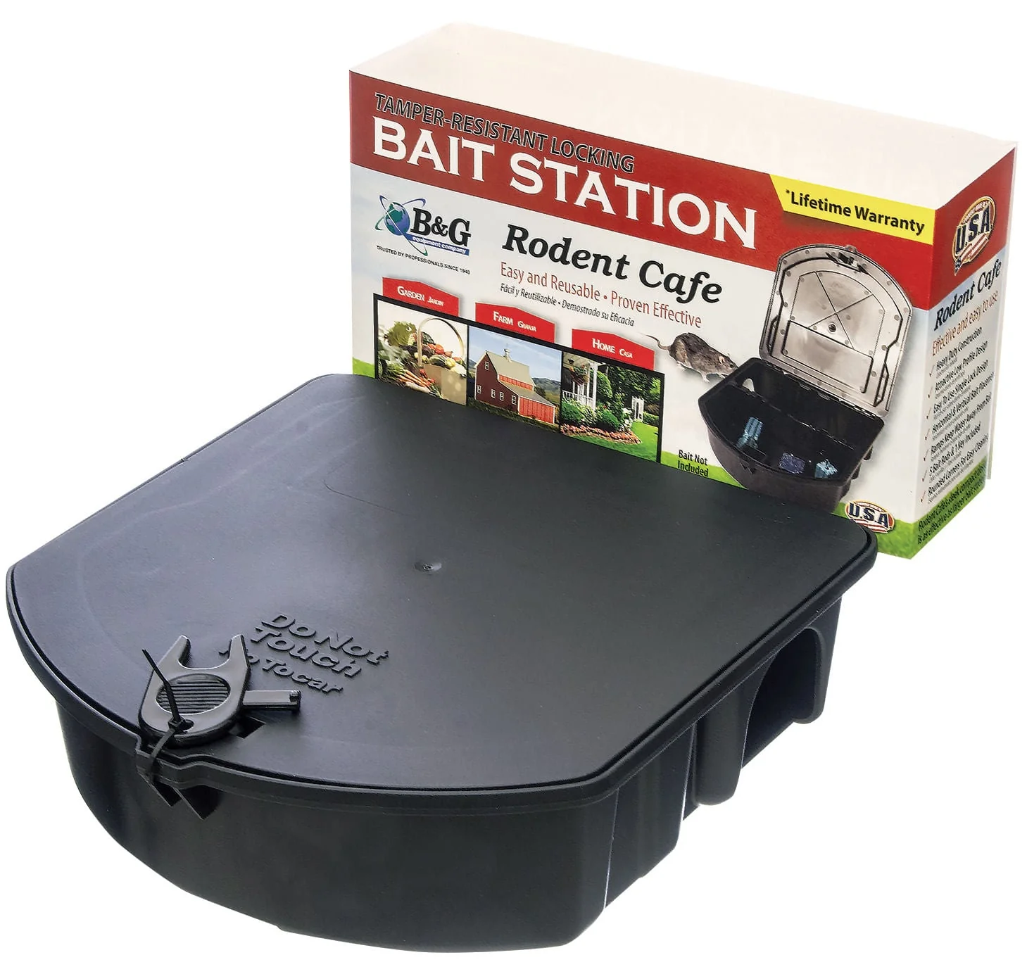 Rodent Cafe Locking Bait Station, each - Pet's Shop