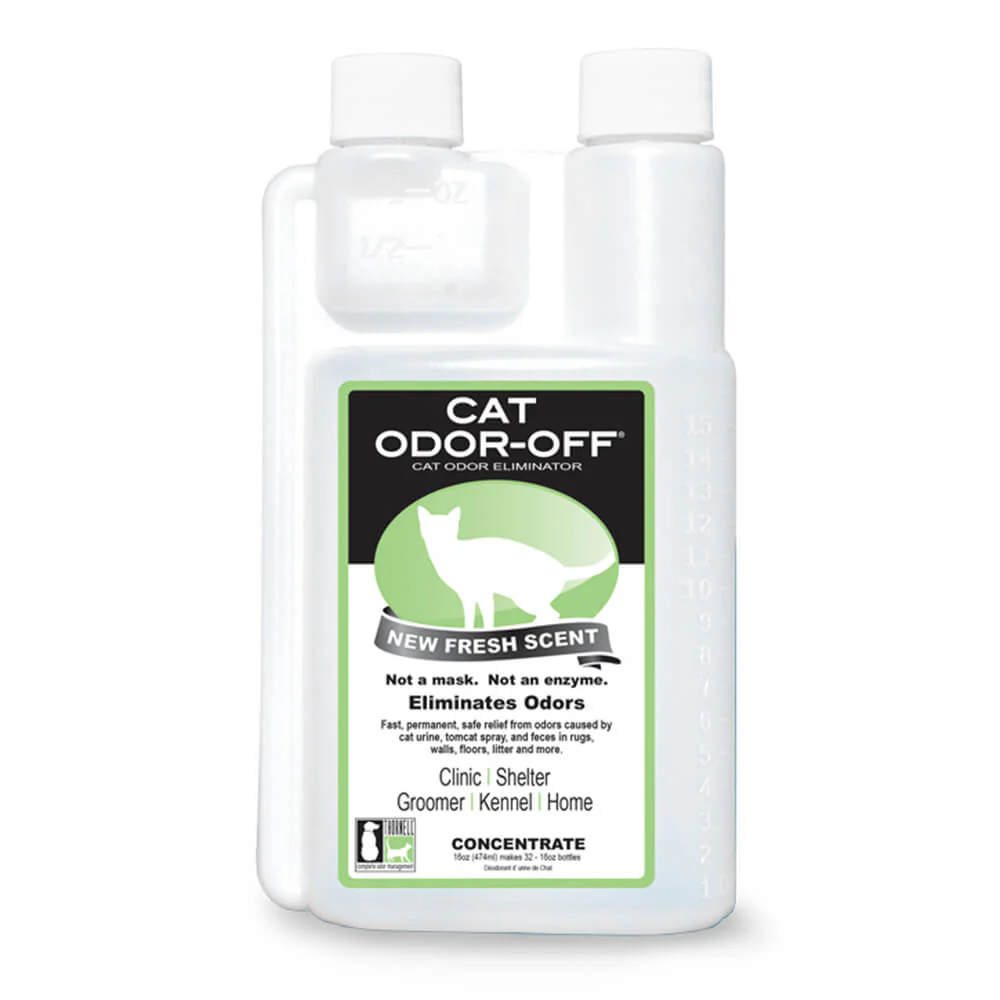 Cat Odor-Off Concentrate, Fresh Scent, 16 oz - Pet's Shop
