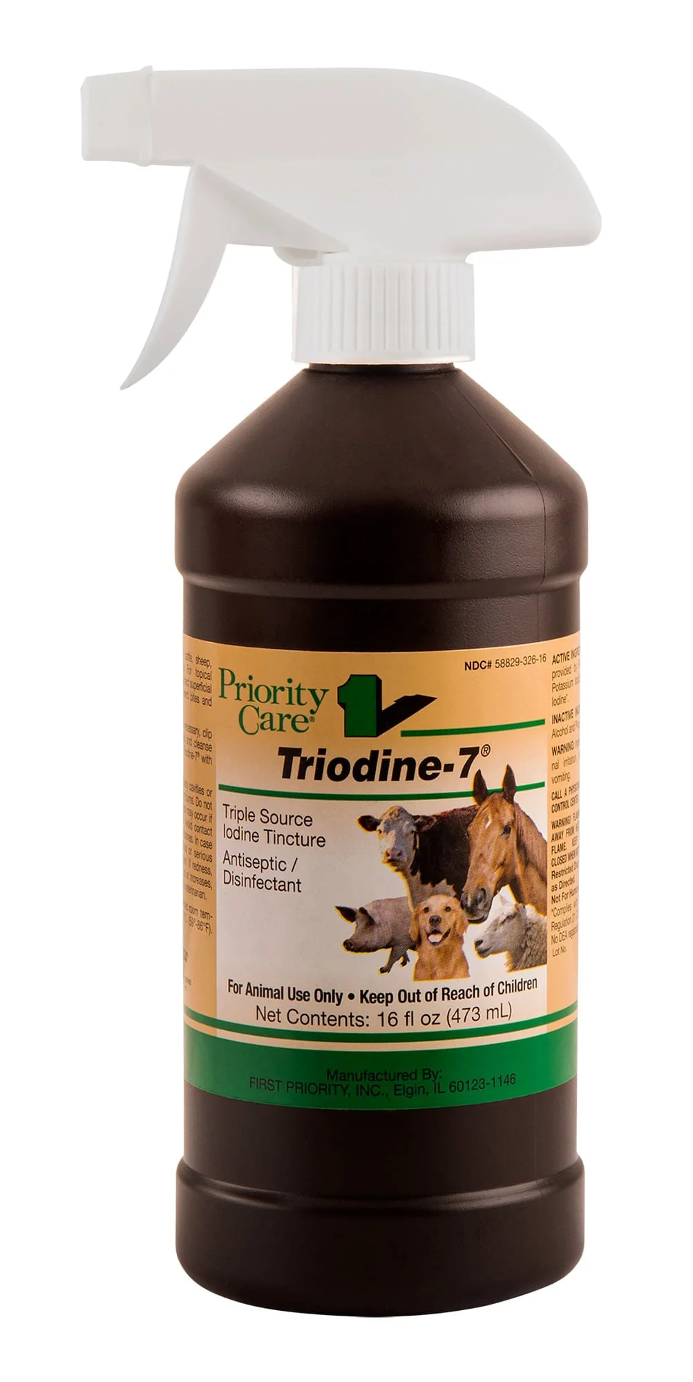 Triodine-7 Iodine Tincture Antiseptic & Disinfectant - Pet's Shop