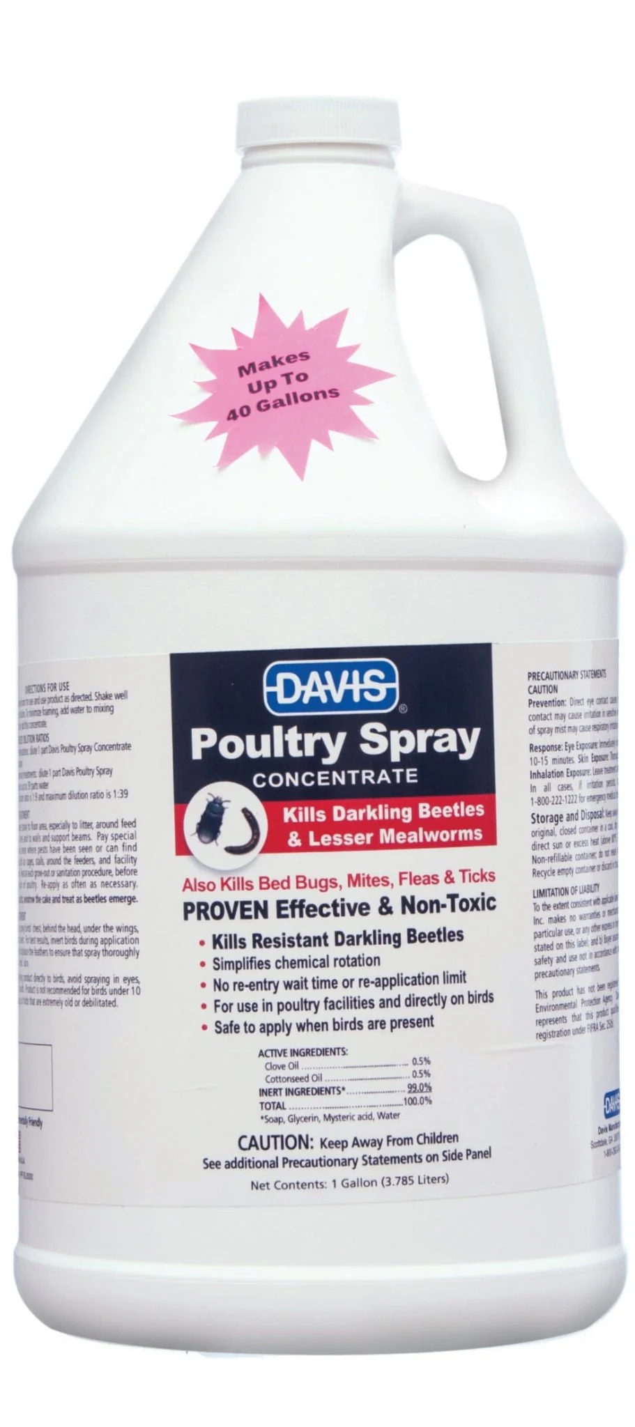 Davis Poultry Spray Concentrate, gallon - Pet's Shop