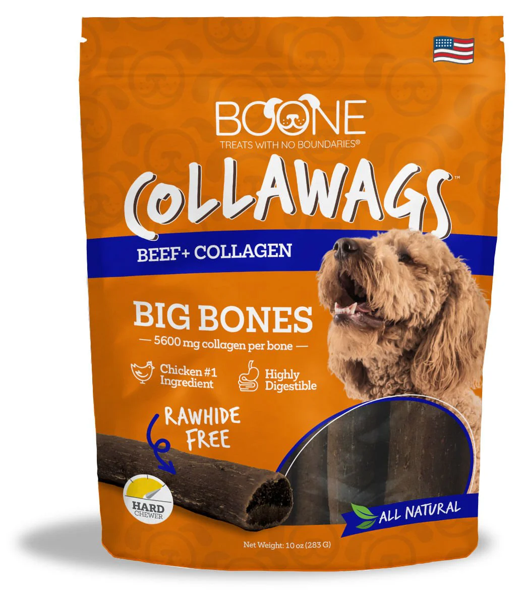 Collawags Large Bones, Beef Flavor - Pet's Shop