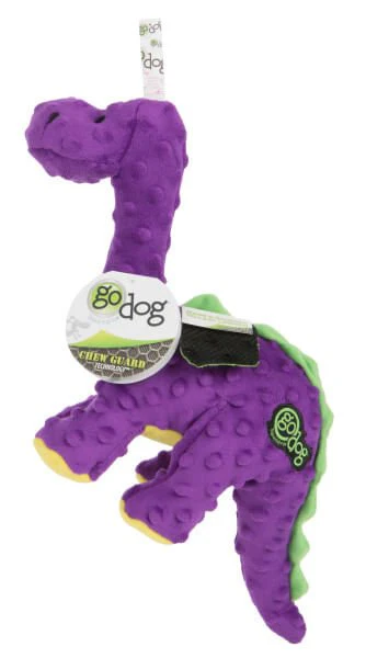 Dinos Purple Bruto Brontosaurus Dog Toy - Pet's Shop