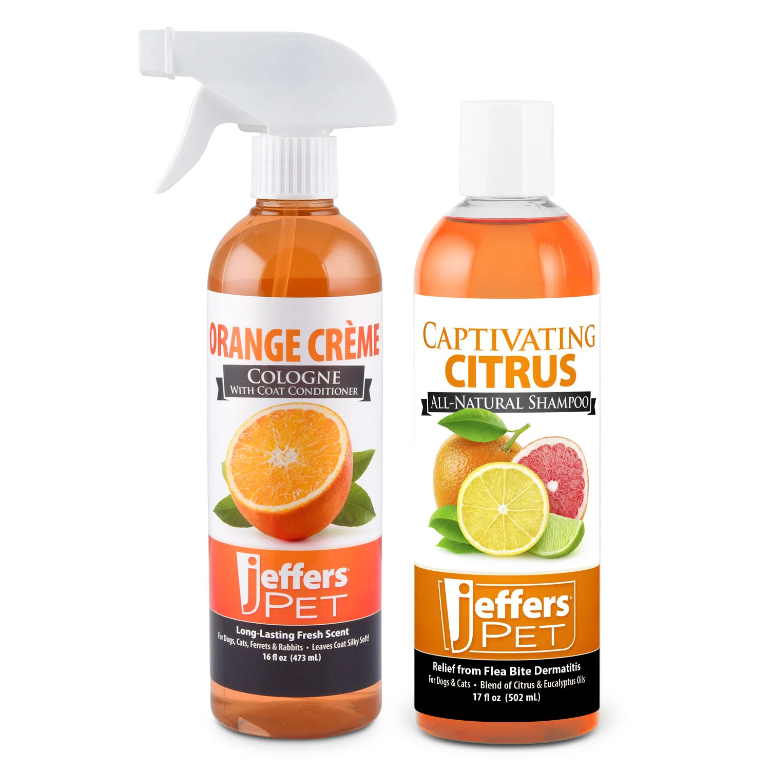 Dreamy Oranges Pet Shampoo & Cologne, 2 Piece Kit - Pet's Shop