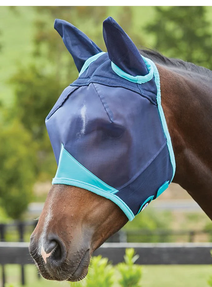 Weatherbeeta ComFITec Fine Mesh Horse Fly Mask with Ears - Pet's Shop