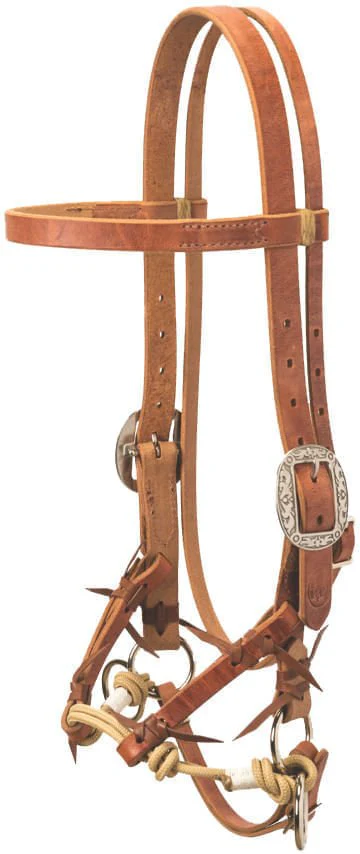Justin Dunn Side Pull/Bitless Bridle - Pet's Shop