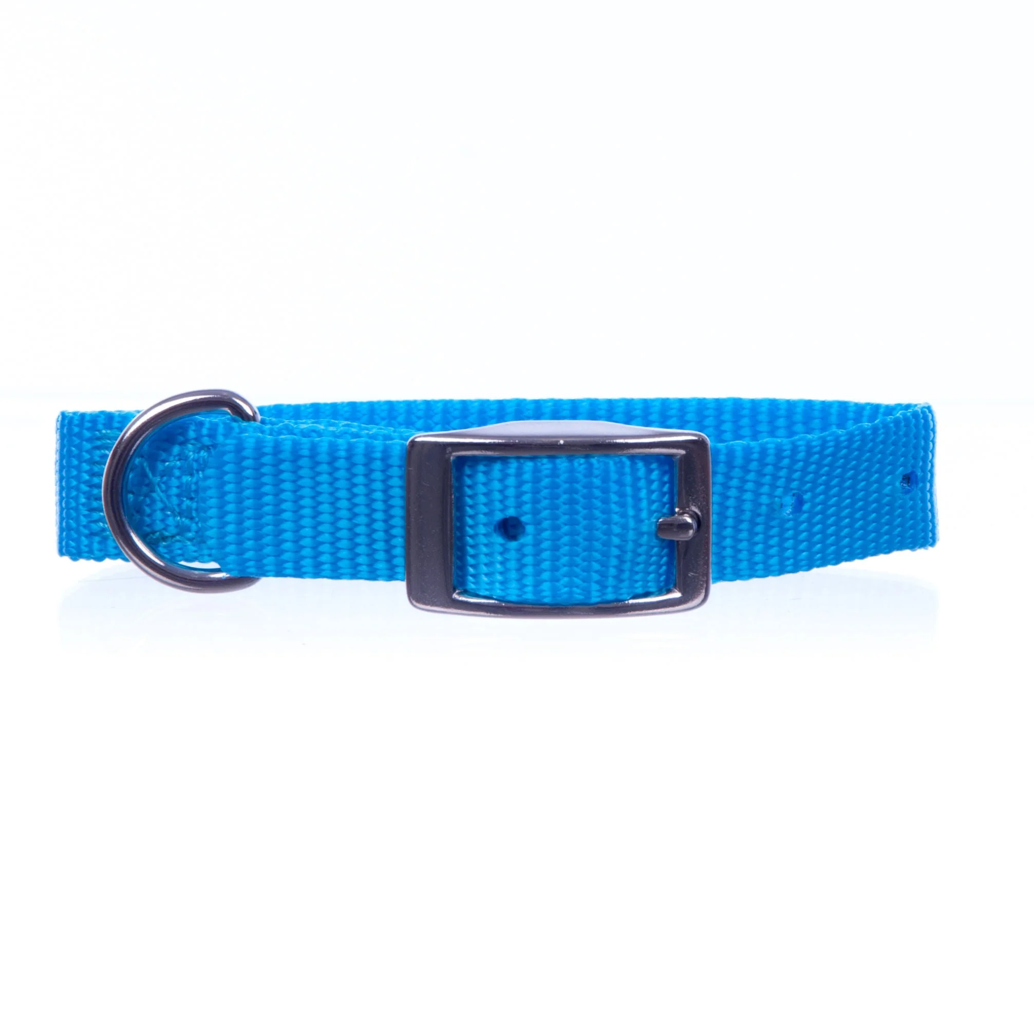 Solid Web Nylon Dog Collar, 5/8