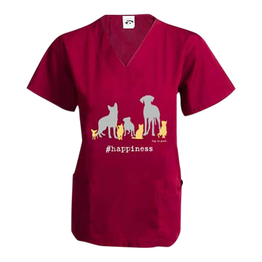 Dog is Good Scrub Top, Welcome Diversity - Pet's Shop