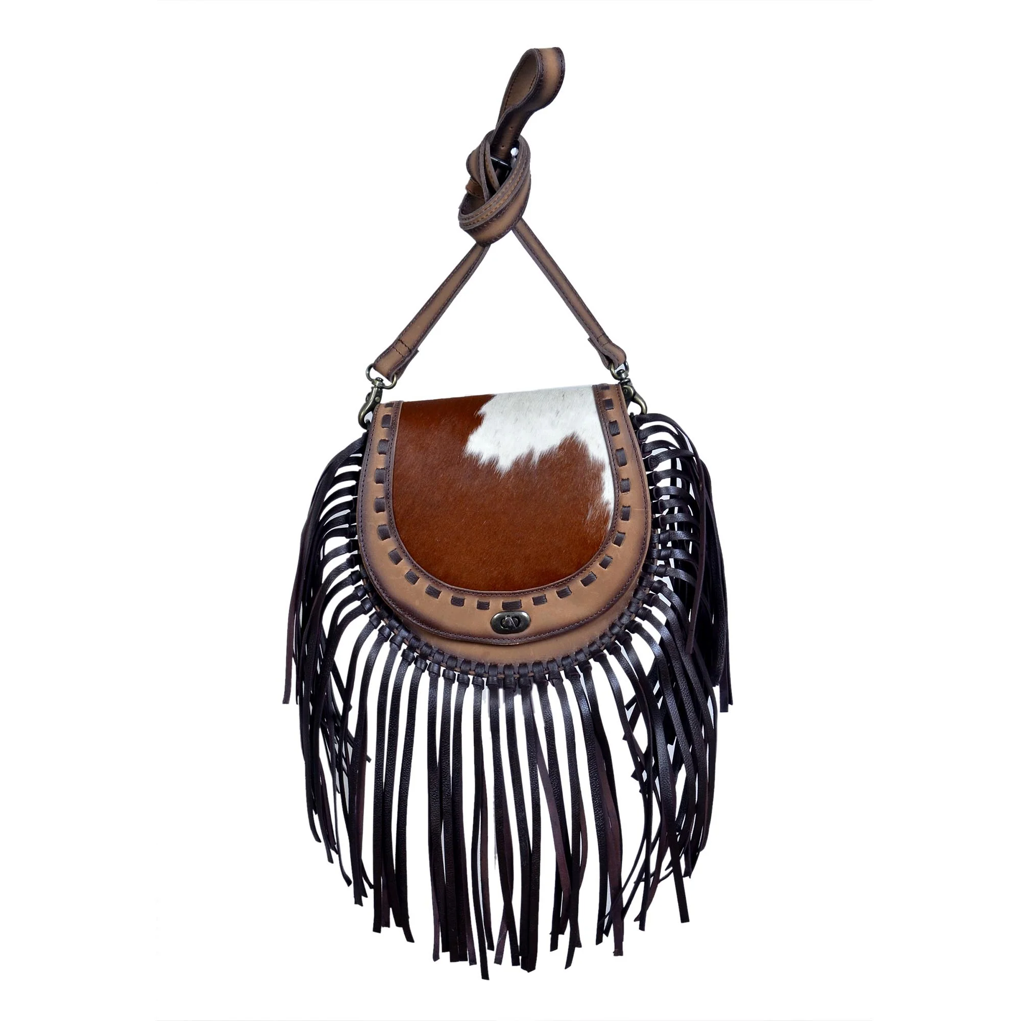 Rafter T Hair-On Horseshoe Purse - Pet's Shop