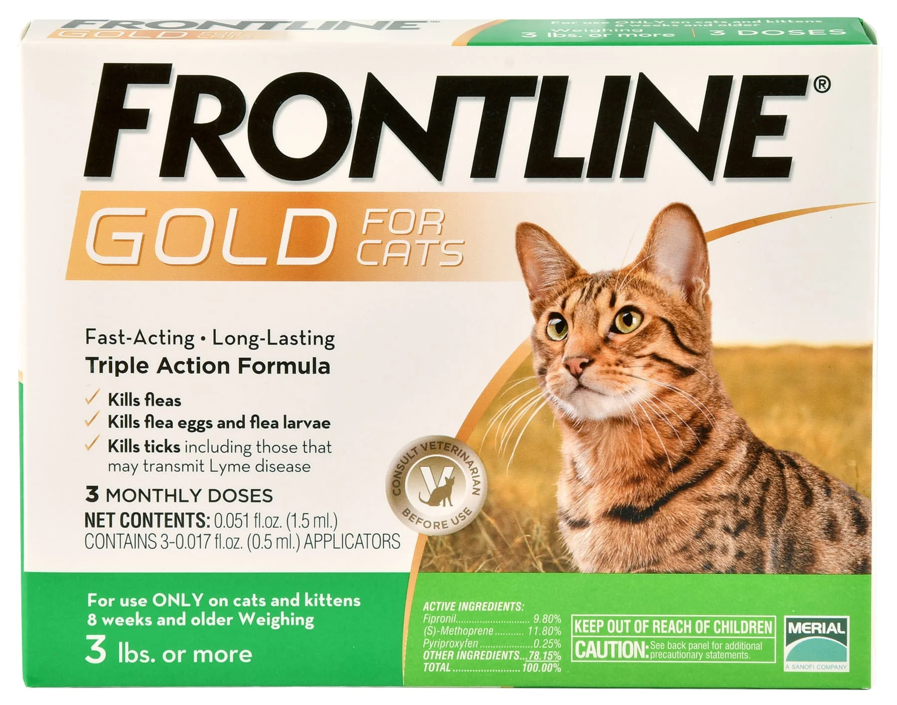 Frontline Gold for Cats - Pet's Shop