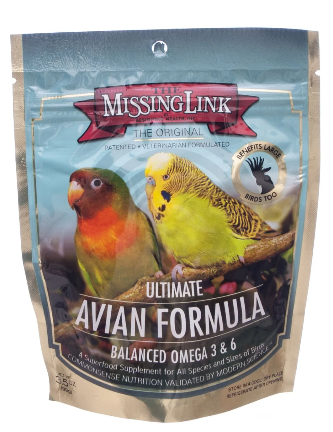 Missing Link Ultimate Avian Formula, 3.5 oz - Pet's Shop