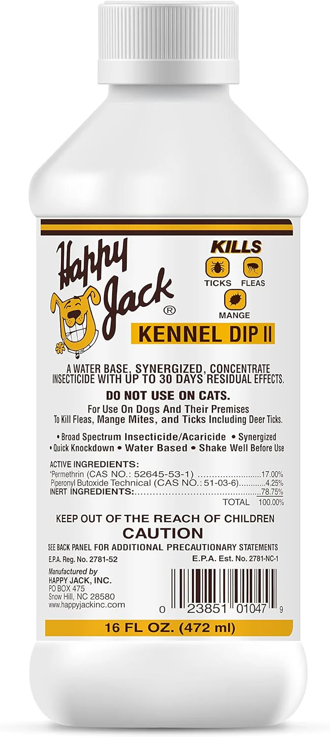 Happy Jack Kennel Dip II for Dogs - Pet's Shop